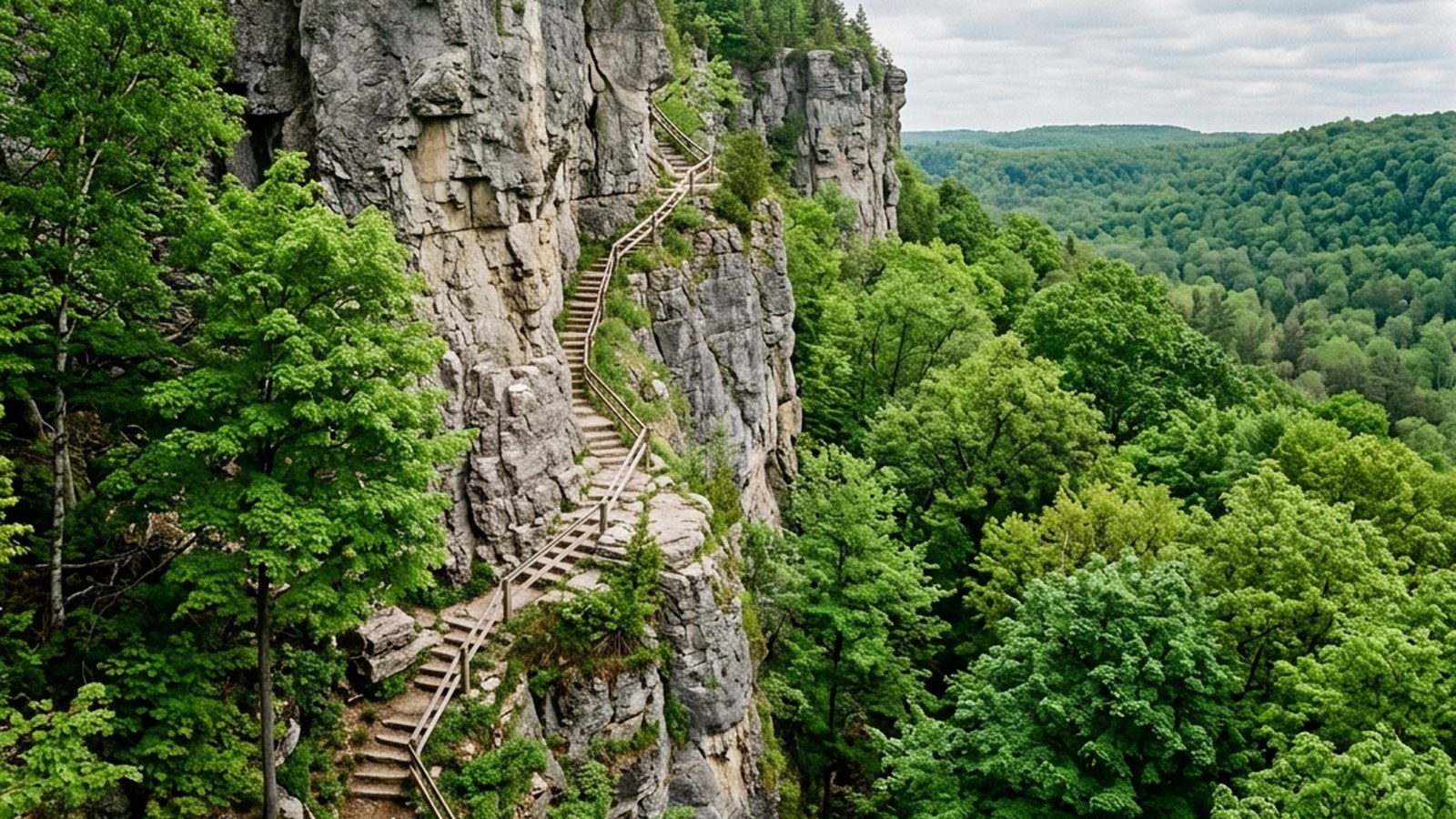 Hyper-local guide to Devil-s Glen Provincial Park for Wasaga Beach residents. Why the vertical matters, the specific trail sections, programming for t