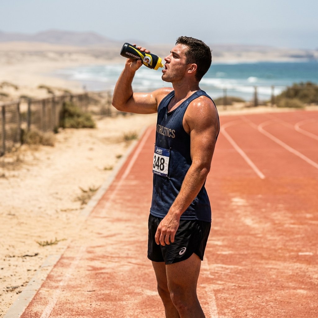 Heat acclimatization protocol: physiological adaptations, athlete and sauna-based protocols, Wasaga seasonal pattern, race-day strategy, heat illness