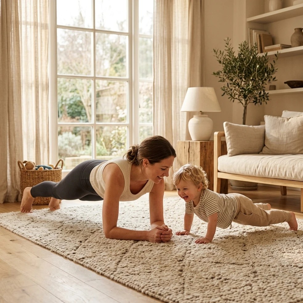 Parent bodyweight routines: training through the first year