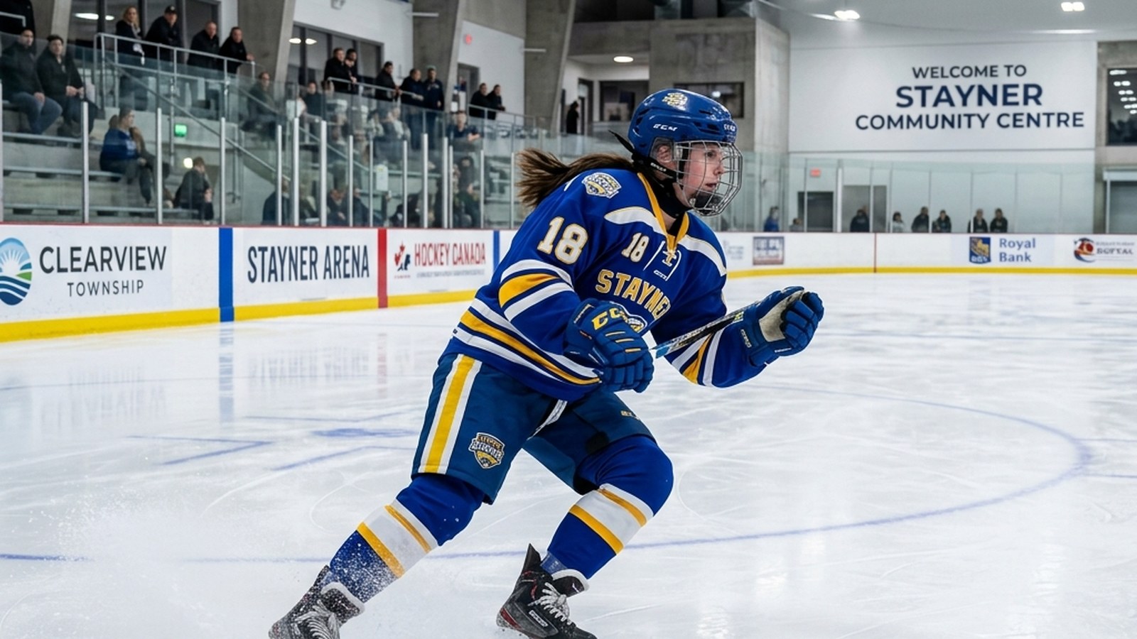 A technical analysis of skating biomechanics, hip stabilizer activation, and 8-week power-skating protocols for Stayner and Wasaga arenas.